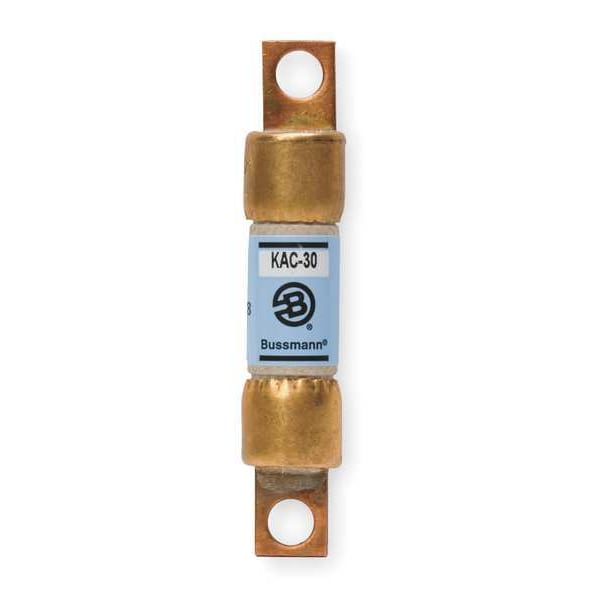 Semiconductor Fuse, 30A, Fast-Acting, 600V AC, Bolt-On