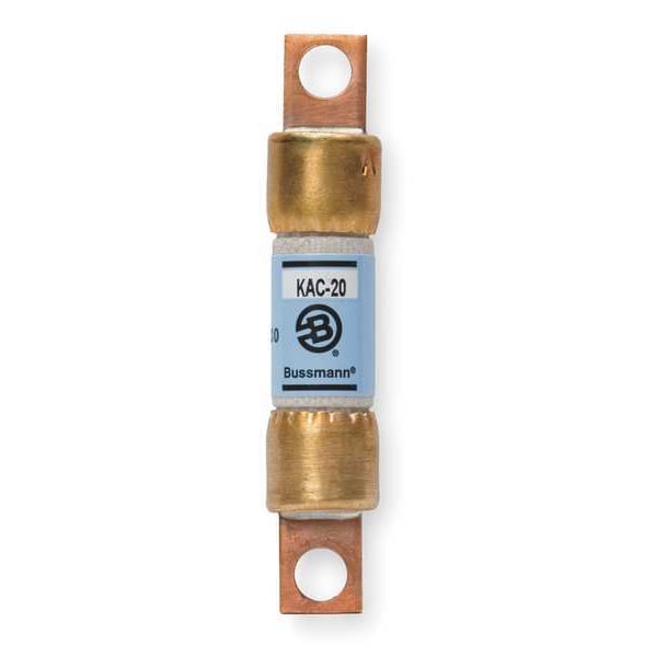 Semiconductor Fuse, 20A, Fast-Acting, 600V AC, Bolt-On