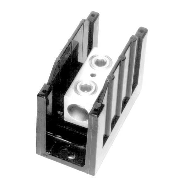 Power Distribution Block, Open, 1 Pole, 115 A Copper, 600 V AC/DC