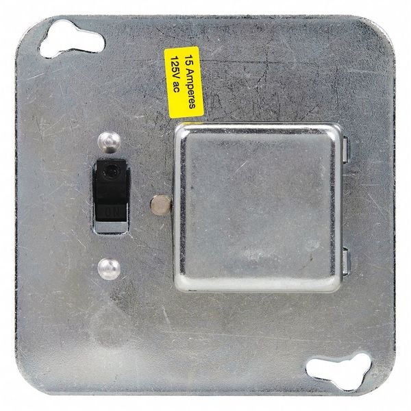 Plug Fuse Box, 15A Amp Range, 125V AC Volt Rating