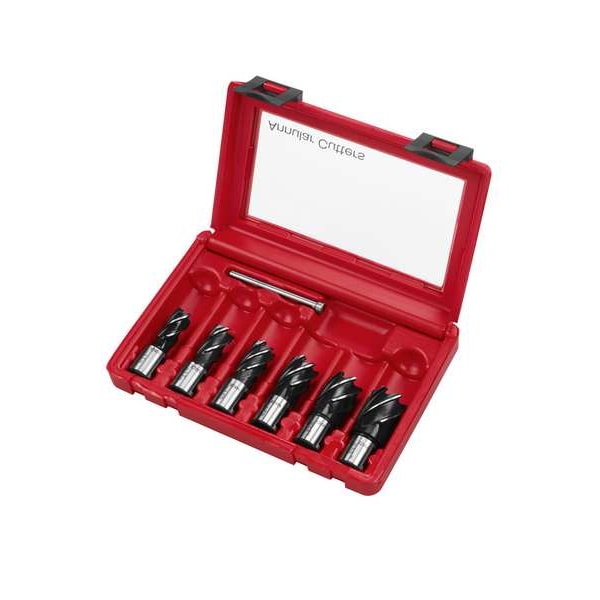6-Piece HSS Annular Cutter Set