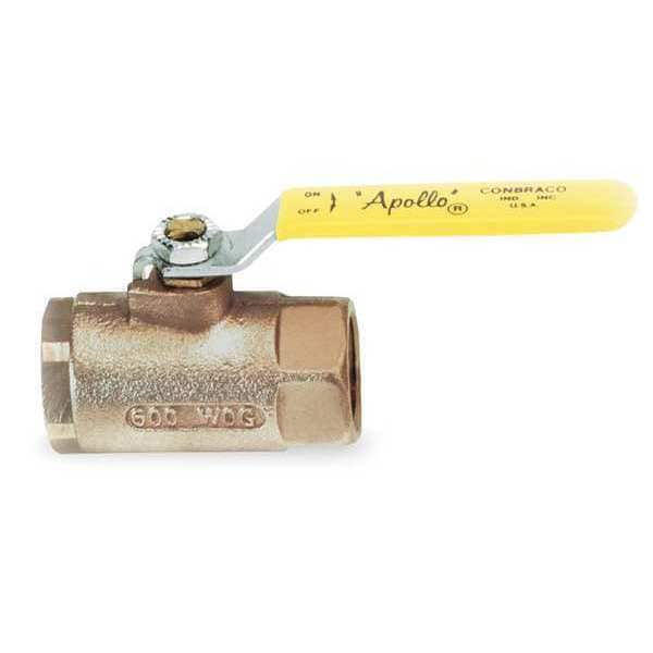 1-1/2" FNPT Bronze Ball Valve Inline