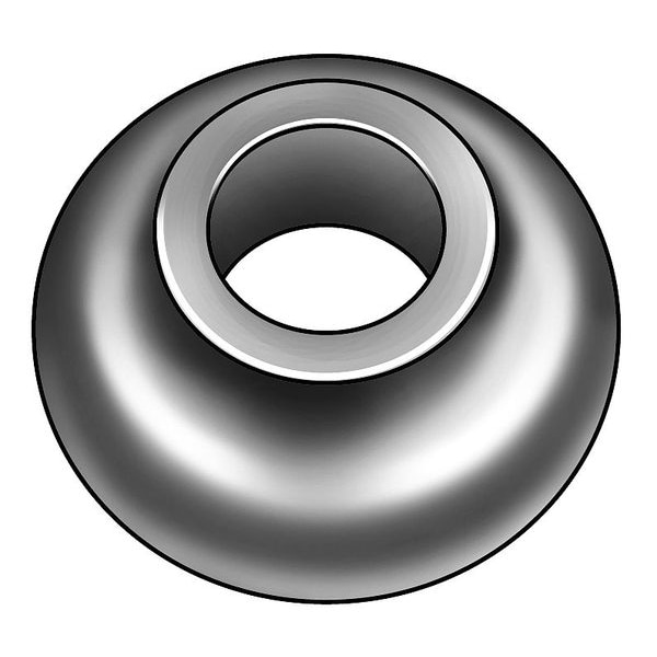 Countersunk Washer, For Screw Size 1-1/8" Cast Iron, Galvanized Finish, 10 PK