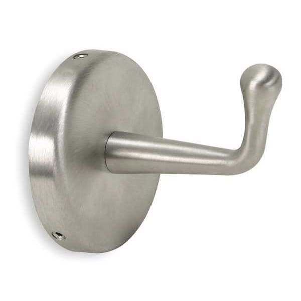 Bathroom Hook, 1 Hook, 3-1/4In D, Satin