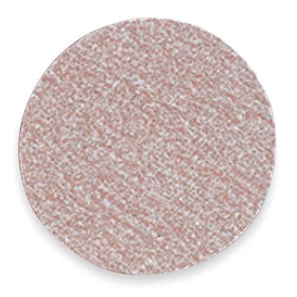 Hook-and-Loop Sanding Disc, 6 in Dia, Aluminum Oxide, Non-Vacuum, P80 Grit, Non-Vacuum, PK100