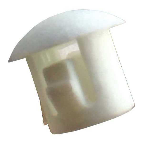 Hole Plug, Hole D 2 1/2 In, Wh, PK25