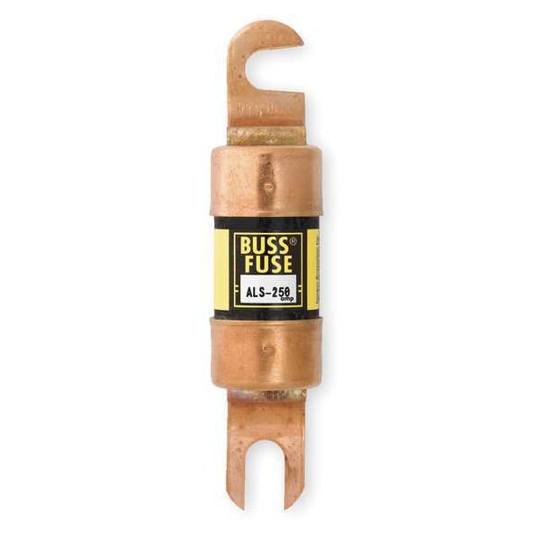 Limiter Fuse, ALS Series, 250A, Fast-Acting, Not Rated, Bolt-On