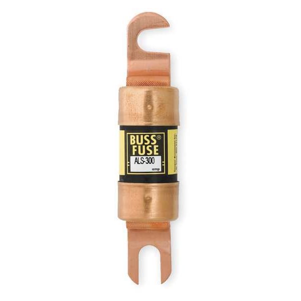 Limiter Fuse, ALS Series, 300A, Fast-Acting, Not Rated, Bolt-On