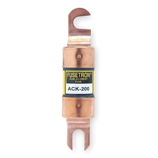 Forklift Limiter Fuse, ACK Series, 200A, Time-Delay, Not Rated, Bolt-On