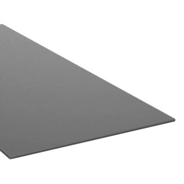 Black Acetal Copolymer Sheet Stock 12" L x 12" W x 0.125" Thick