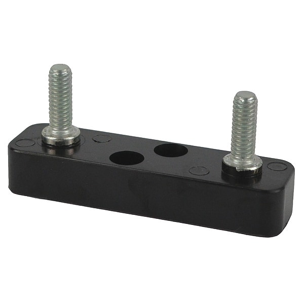 Open Fuse Block, 110 to 200A Amp Range, 600V AC/DC Volt Rating, 1 Poles, Screw