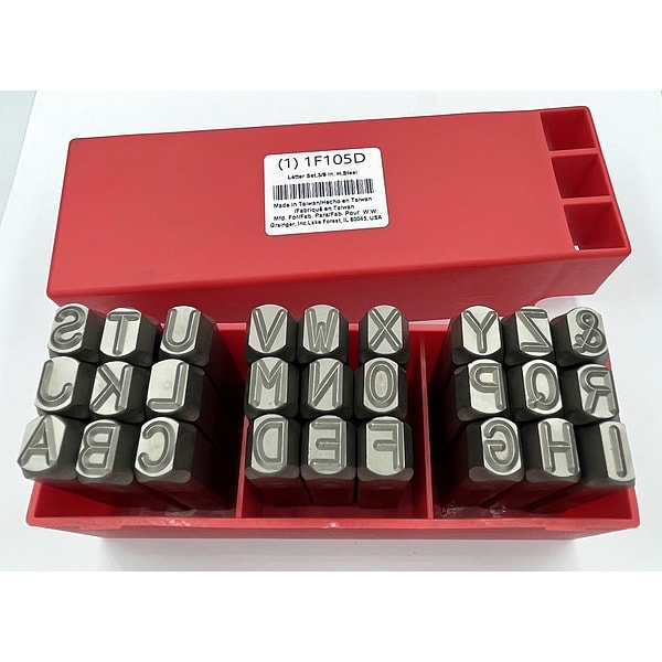 Hand Stamp Kit, Letter Set