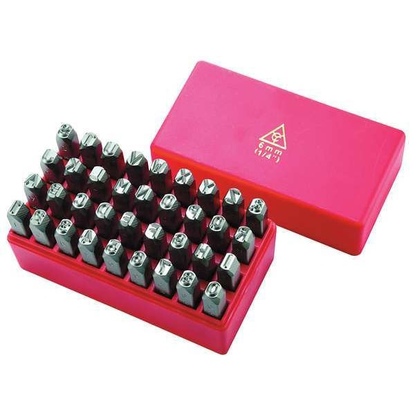 Hand Stamp Kit, Letter/Number Set