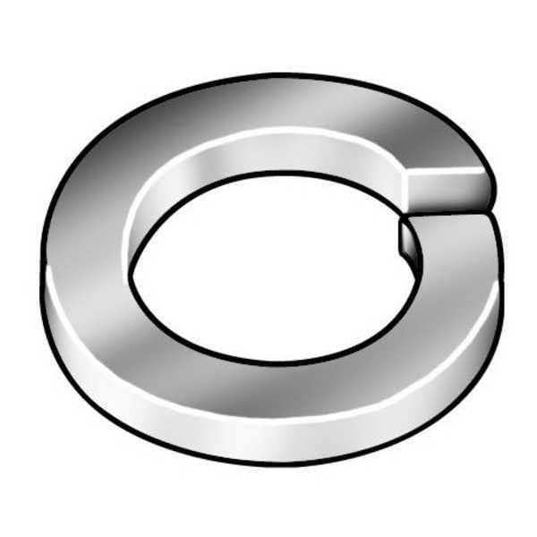Split Lock Washer, For Screw Size 7/8 in Steel, Plain Finish, 25 PK