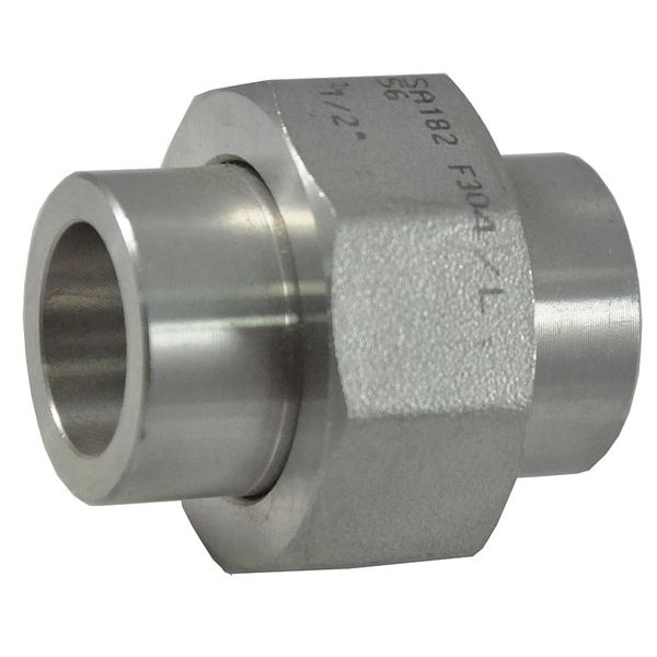 1-1/2" Socket Weld 304 SS Union