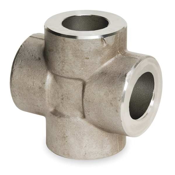 1-1/4" Socket Weld SS Cross