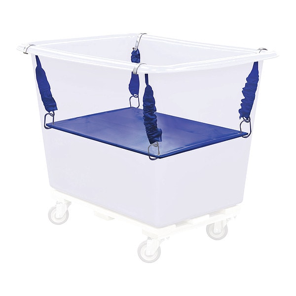 Poly Spring Lift, 14 Bu, Blue