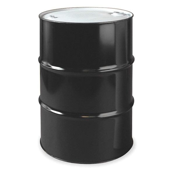 Closed Head Transport Drum, Steel, 55 gal, Lined, Black