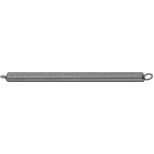 Ext Spring, Utility, 4 OAL, 7/16 OD, PK6