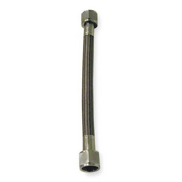 PTFE Hose, 1/2 IDx60 L, Brass, 1500 PSI
