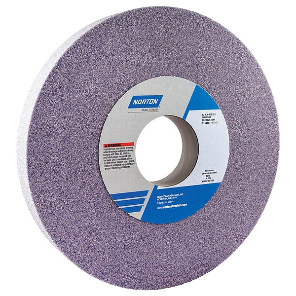 Grinding Wheel, T1, 12x1-1/2x3, AO, 46G, Med