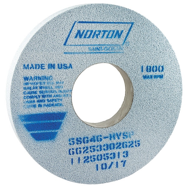 Grinding Wheel, T1, 14x1-1/2x5, CA, 46G, Blue