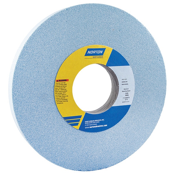 Grinding Wheel, T1, 10x1x3, CA, 60G, Med, Blue