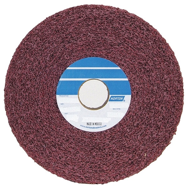 Convolute Wheel, Metal Finishng, 6x1x1, MED