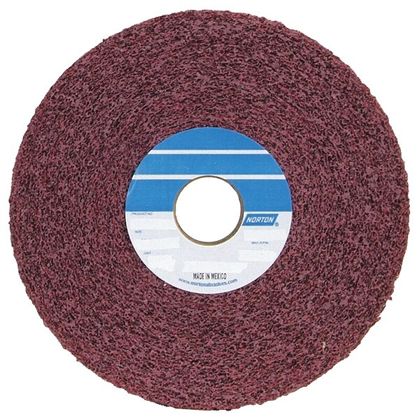 Convolute Wheel, Metal Finishng, 6x2x1, MED
