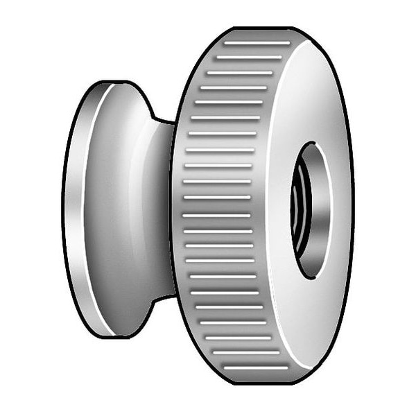 Thumb Nut, No 10-24, Gr 18-8, SS, Passivtd, PK5