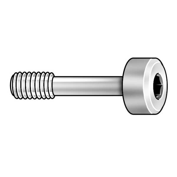 Captive Panel Screw, 3/8"-16 Thrd Sz, 1 1/2 in Lg, 3/8 in Thrd Lg, Knurled, Passivated