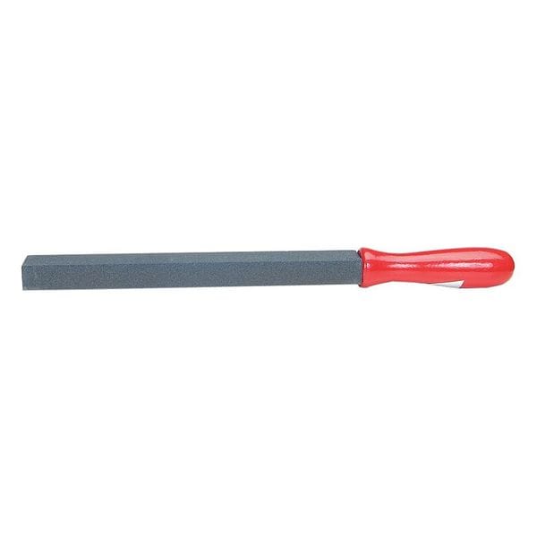 Single Grit Utility Sharpening Stone, 14 3/4 in W, Silicon Carbide, Gray