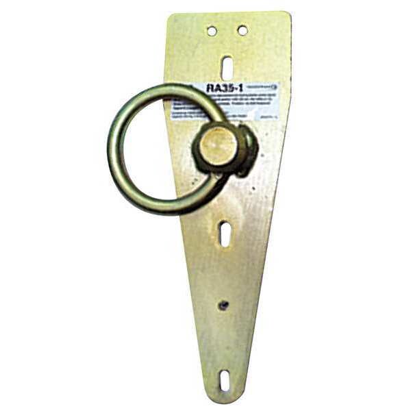 Roof Anchor, 12 in Length, 310 lb Weigth Capacity, Steel Anchor, 5,000 lb Tensile Strength