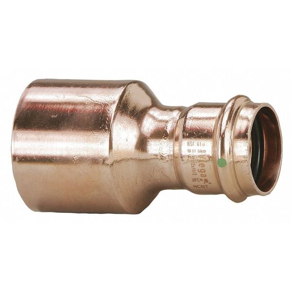 Viega ProPress XL reducer, 3" x 1-1/2"