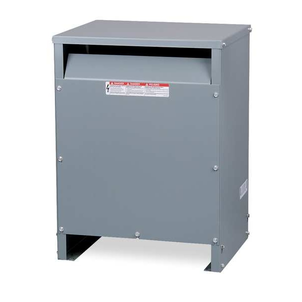 Low Voltage Distribution Transformer, 37.5 kVA, NEMA 2, 120/240V AC, 240/480V AC