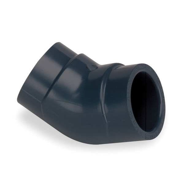 PVC Elbow, 45 Degrees, FNPT x FNPT, 3 in Pipe Size