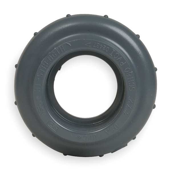 PVC Reducing Coupling, Socket x Socket, 3 in x 2 in Pipe Size