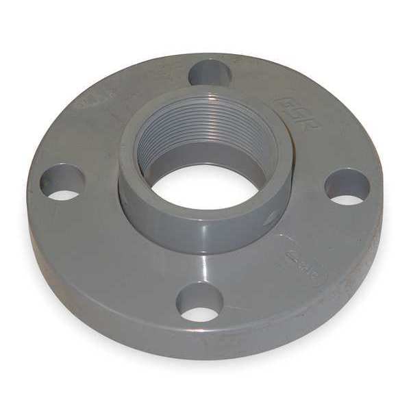 PVC Van-Stone Flange, FNPT, 2 in Pipe Size