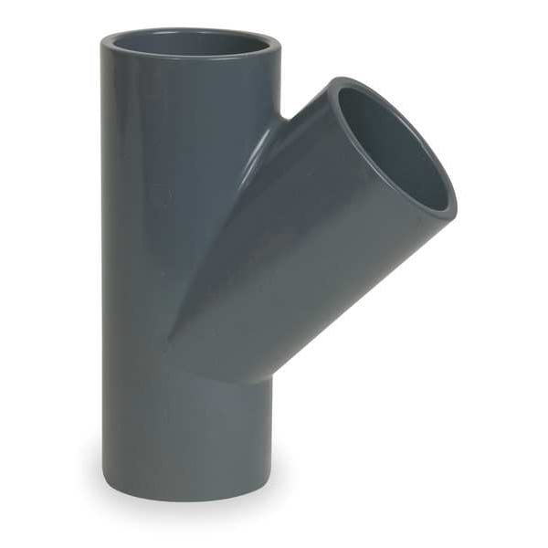 CPVC Wye, Schedule 80, 1-1/2" Pipe Size, Socket