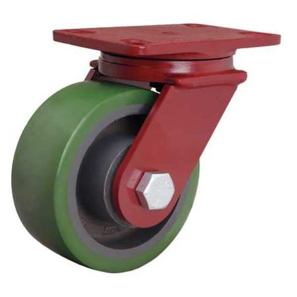 Plate Caster, 1650 lb. Ld Rating, Ball