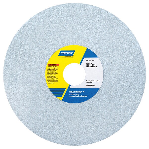 Grinding Wheel, T1, 8x1/4x1.25, CA, 80G, PK5