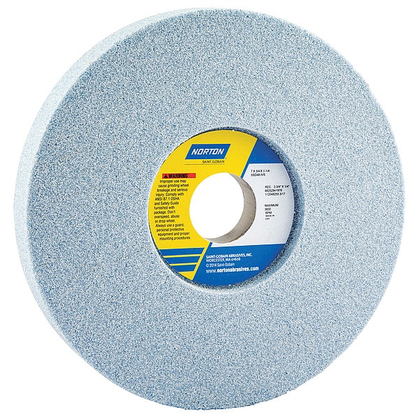 Recessed Grinding Whl, 1/S, 7x3/4x1.25, PK5