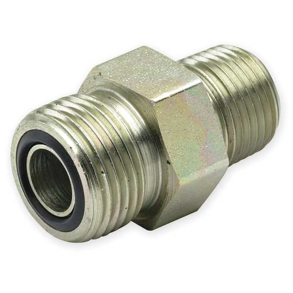 3/8" MNPT x ORFS 316 SS Male Connector