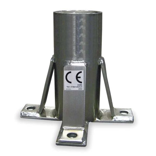 Floor Mount Sleeve Stainless Steel Finish
