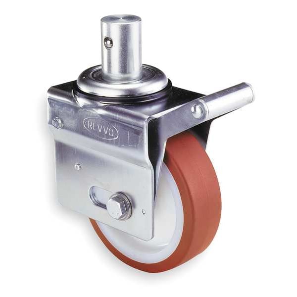 Scaffold Caster, Polyurthan, 5 in., 1320 lb