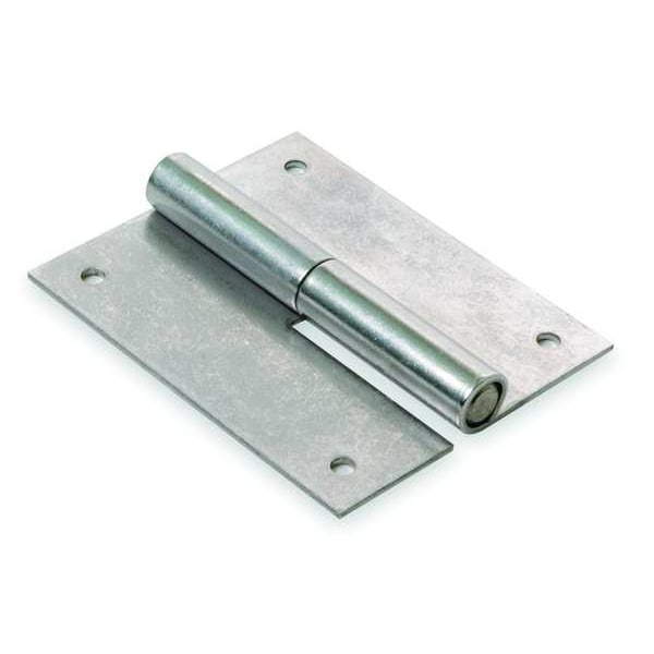 Lift-Off Hinge, Steel, Full Surface Mounting, 1 in Leaf W x 2 1/2 in Leaf H, zinc plated