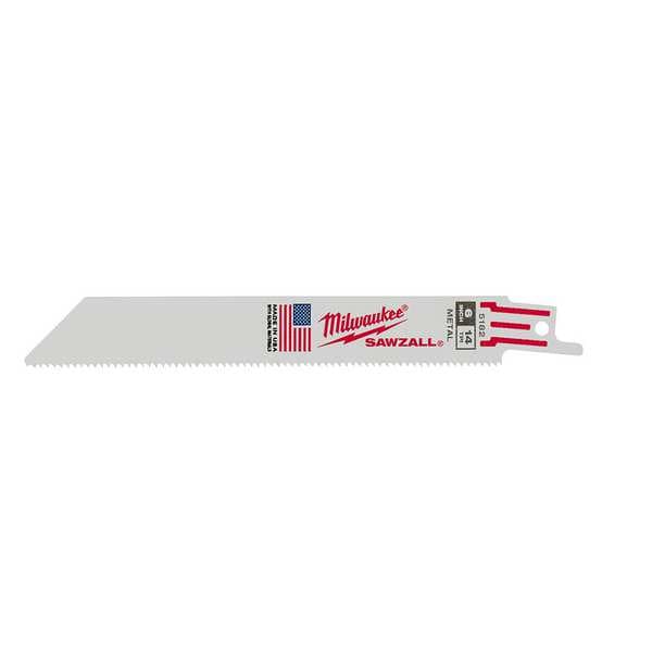 6" 14 TPI SAWZALL Blades (25 Pk)