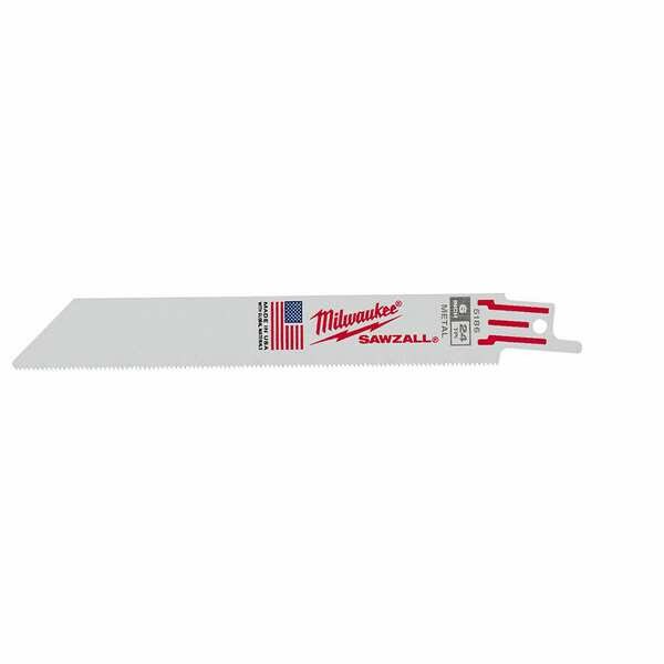 6" 24 TPI SAWZALL Blades (25 Pk)