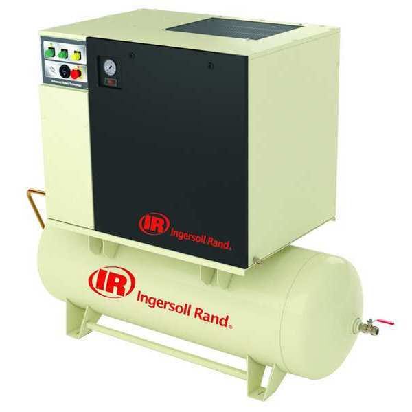 Rotary Screw Air Compressor, Horiz, 5 hp