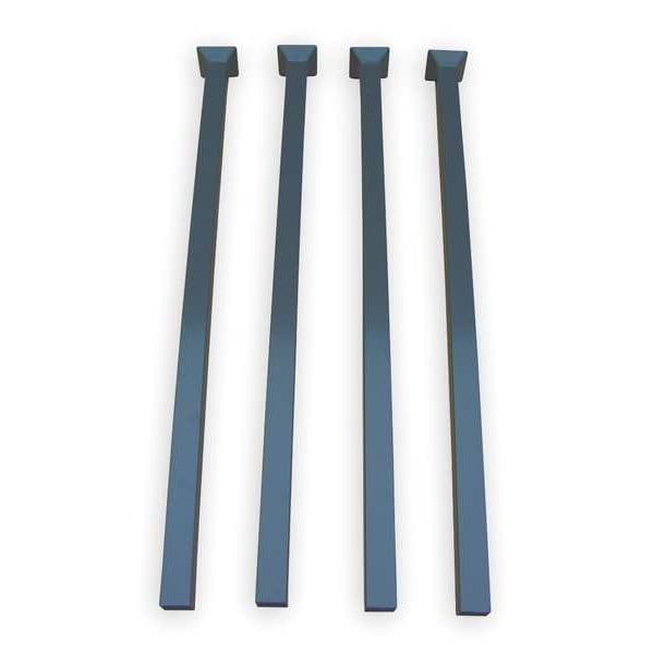 Stack Rack Post Set, 36 in., 2000 lb., PK4